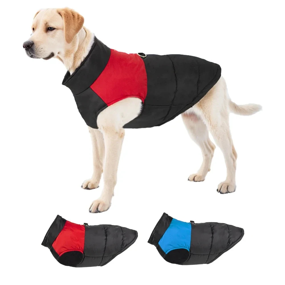 Waterproof Reflective Jacket Jacket For Small Large Dogs Winter Pet Clothing Warm Thick Outdoor Walking Training Dog Clothes